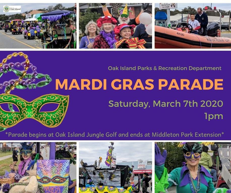 Oak Island Parks & Recreation Oak Island Mardi Gras